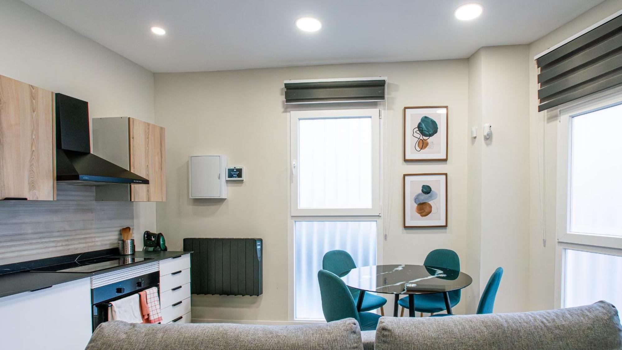 Madrid Confort Urbano 1 Dormitorio Ac Wifi Cocina 外观 照片